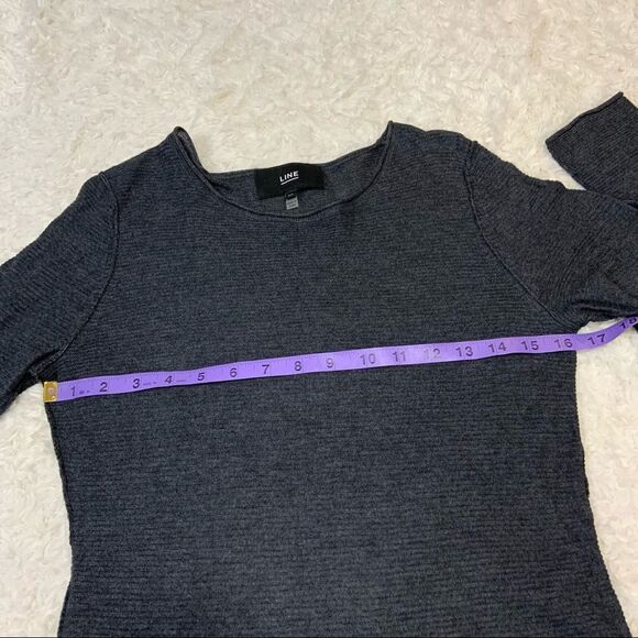🚨 Line The Label Cashmere Blend Ribbed Sweater - Picture 7 of 8